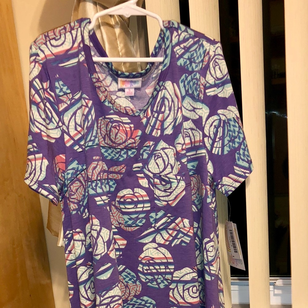 Lularoe Disney roses small dress NWT